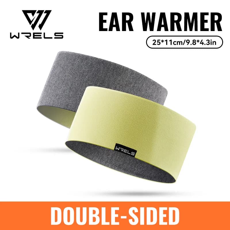 WRELS Ocieplana Opaska na Uszy – Polarowa Opaska Sportowa Zimowa do Biegania i Nart