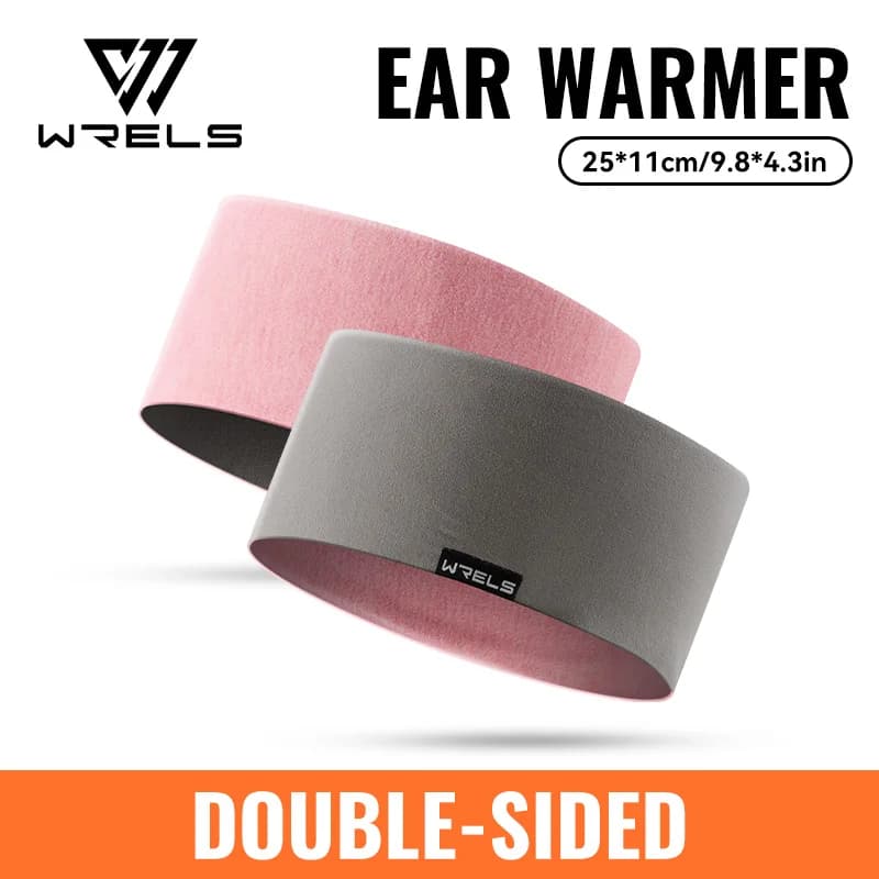WRELS Ocieplana Opaska na Uszy – Polarowa Opaska Sportowa Zimowa do Biegania i Nart