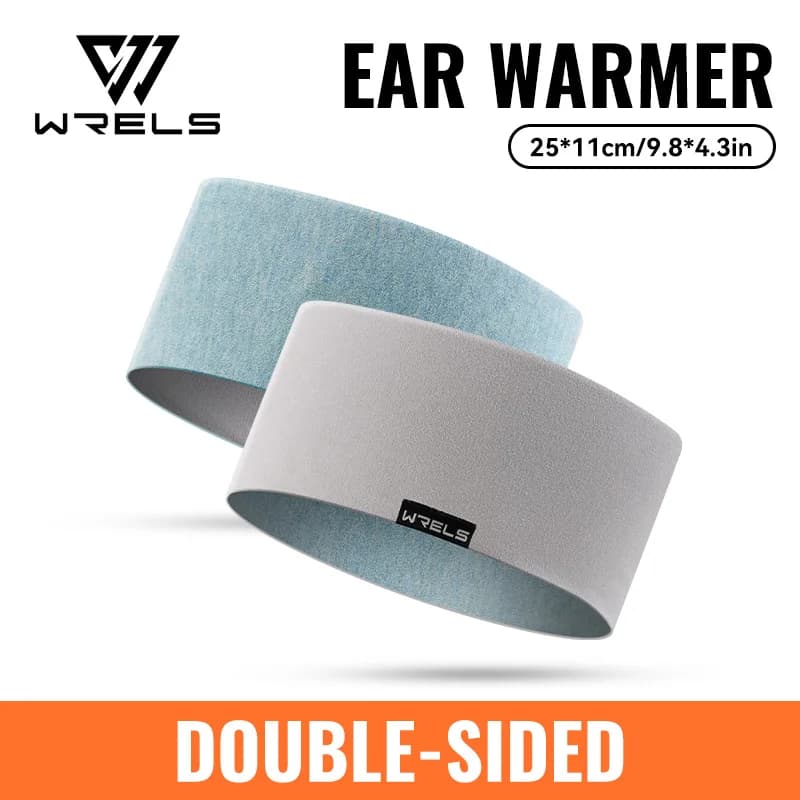WRELS Ocieplana Opaska na Uszy – Polarowa Opaska Sportowa Zimowa do Biegania i Nart