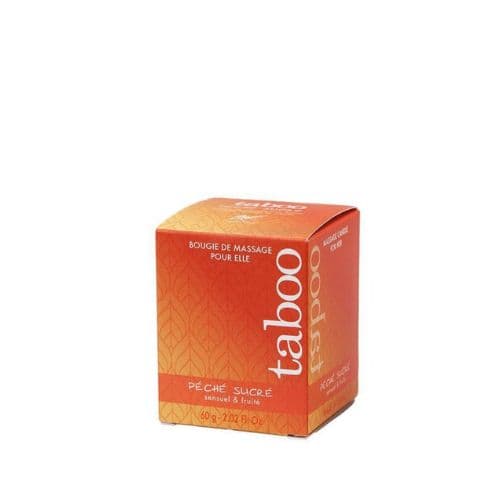 Świeca/krem-Peche Sucre Bougie Massage 60 gr