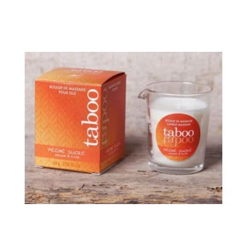 Świeca/krem-Peche Sucre Bougie Massage 60 gr