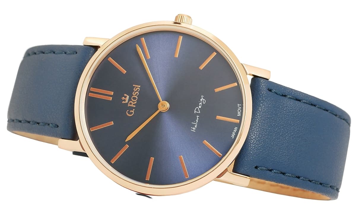 Zegarek Męski G.ROSSI 8709A2-6F3 + BOX